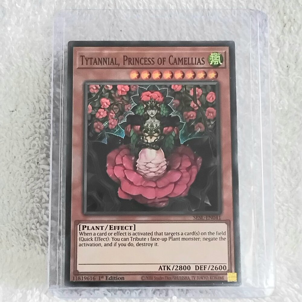 3/$25 Mint 2020 Yu-Gi-Oh! Tytannial Princess... SESL-EN041 SR Holo 1st Ed Card!!